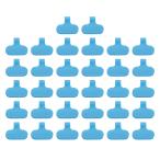 PATIKIL 2.4 x 1.5 дюймовый кабель этикетка 32 шт электронный кабель идентификация бирка нейлон тросик этикетка . круглый код бирка labe кольцо электро- беспроводная телефонная трубка 