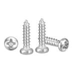 METALLIXITY плюс тарелка голова собственный таппинг винт (M2x8) 500 шт 304 нержавеющая сталь сталь сам . гвоздь винт металл дерево для пластика шкаф стена автомобиль 