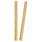 PATIKIL 真鍮丸棒 2本セット 直径8mm 長さ12cm(4.72