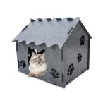  кошка коготь точить house картон house игрушка кошка bed домик для кошек коготь .. применение кошка house фетр ткань вентиляция для помещений сборка простой ( серый )