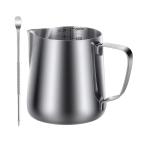  молоко питчер молоко Jug из нержавеющей стали Latte искусство для молоко питчер шкала . имеется кофе для молоко four ma-600ml