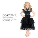  ликвидация запасов uenzte- платье Wednesday девочка Kids ребенок Kids одежда ребенок одежда Halloween костюмы костюм 