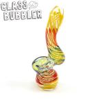 ガラス バブラー 水パイプ ハンドパ