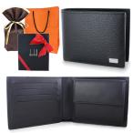 ショッピングダンヒル ラッピング済 ギフトセット ダンヒル メンズ 二つ折り財布 革 財布 ブランド 財布 革 誕生日 贈り物 卒業 入学 お祝い 爆買 成人 卒業 入学