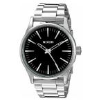 NIXON ニクソン メンズ レディース The Sentry 38ミリ ブラック シルバー ステンレス A450000 あすつく 腕時計