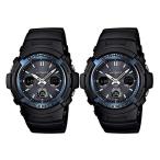 CASIO G-SHOCK G амортизаторы ji- амортизаторы пара часы Tough Solar водонепроницаемый многофункциональный AWG-M100A-1AAWG-M100A-1A наручные часы день рождения Рождество подарок . покупка 