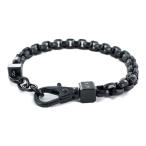 アルマーニエクスチェンジ メンズ ブレスレット ブラック アクセサリー AXG0047001 誕生日 爆買 成人 卒業 入学