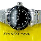インビクタ 腕時計 メンズ 防水 invicta プロダイバー 黒文字盤 大きい文字盤 インヴィクタ 誕生日プレゼント