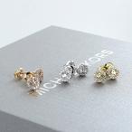 レディース ピアス アクセ 選べる3カラー キュービックジルコニア マイケルコース 誕生日 爆買 成人 卒業 入学