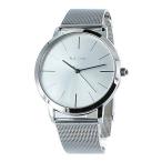 再入荷！お一人様1点限り【限定特価！】ポールスミス メンズ シンプル ミニマルデザイン シルバー メッシュベルト  あすつく 腕時計