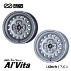 エンケイ Al'Vita NeoClassic ホイール 16インチ 7.0J インセット+38 4H PCD100 スパークルシルバー ハイパーシルバー ネオクラシック 復刻デザイン ENKEI