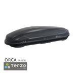 ショッピングBY Terzo テルッツォ by PIAA ルーフボックス 420L ORCA オルカ 420 マットブラック 両開き イージークランプ取付 EA420B