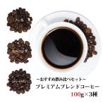 コーヒー豆 珈琲 送料無料 お試し☆ノール珈琲館オリジナルブレンド　300g(100g×3袋)