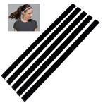  лента для волос головная повязка retei-z Kids для тонкий спорт пот прекращение лента для волос бег футбол йога . лицо легкий .. мужской лента для волос ( чёрный .5 листов 