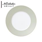 ノリタケ アルタ コレクション オイスター 22cmプレート ( 電子レンジ対応 食洗機対応 軽い食器 デザート皿 パン皿 サラダ皿 茶色・ベージュ カラフル