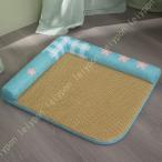 ペット ベッド 夏用 冷感 耐噛み 冷却マット 猫 ペットマット マット 夏用 犬猫用 小中型 熱中症 滑り止め 耐噛み 通気性 暑さ対策 洗える ペット ベッド