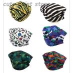 薄めマスク 夏用 ヒョウ柄 迷彩柄 30枚 使い捨て おしゃれ 快適 男女兼用 大人 感染予防 PM2.5 不織布 4層