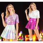  Корея способ женский Cheer девушка костюм танцевальный костюм Cheery da- верх и низ в комплекте hip-hop постановка одежда stage костюм движение . исполнение . отвечающий ..