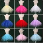 チュールスカート　チュールスカート チュチュ パニエスカート コスプレ イベント ステージ衣装  パニエ ダンス 発表会 姫 ミニスカート
