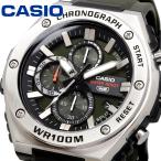 CASIO 腕時計 カシオ チープカシオ スタンダード メンズ 1/10秒クロノグラフ MWA-300H-3AV ミリタリーグリーン 海外モデル [並行輸入品]