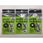 エゾハチ ささらさる ツインアシストフック フックサイズ＃1/0