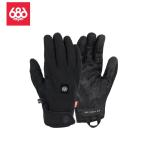 686 シックスエイトシックス　OUTLAW PIPE GLOVE　BLACK　スノーボード グローブ  メンズ　日本正規品