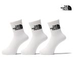 セール SALE ザ・ノース・フェイス THE NORTH FACE TNF ジャカード ロゴ 3P クルー TNF JACQUARD LOGO CREW 靴下 ソックス NN82411 メンズ レディース