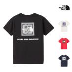 セール SALE ザ・ノース・フェイス キッズ ショートスリーブ バンダナ スクエア ロゴ ティー KIDS S/S BANDANA SQUARE LOGO TEE Tシャツ トップス NTJ32546