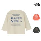 ショッピングNTB セールザ・ノース・フェイス THE NORTH FACE ベビー ロングスリーブ グラフィック ティー BABY L/S GRAPHIC TEE Tシャツ トップス NTB82533 ベビー