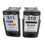 BC310 BC311 リサイクルインク 2個セット canon互換 ※残量表示非対応 インク切れエラーが出たらストップ(リセット)ボタン5秒以上長押しで引続き使用可