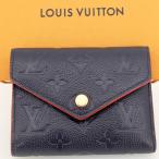 ショッピングヴィトン ルイヴィトン ポルトフォイユ・ヴィクトリーヌ 三つ折り財布（小銭入れあり） モノグラム・アンプラント マリーヌルージュ M64577