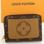 【新品同様】ルイヴィトン ポルトフォイユ・ルー 二つ折り財布（小銭入れあり） モノグラム・リバース M81461 RFID（ICチップ入り）