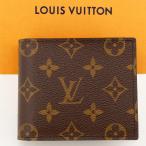 【未使用品】LOUIS VUITTON ルイヴィトン ポルトフォイユ・マルコ NM 新型 二つ折り財布（小銭入れあり） モノグラム M62288