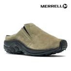 ウォーキングシューズ メンズ メレル MERRELL ジャングル スライド JUNGLE SLIDE 2E モック クロックサンダル オフィス履き スリッポン J004497 OLIVE オリーブ