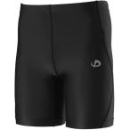 phiten(ファイテン) スパッツ SPORTS SPATS クウォーター 吸汗速乾 ブラックL