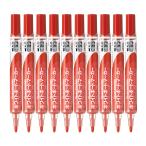  Pentel белая доска маркер (габарит) knock ru круг сердцевина * маленький знак EMWLS-B красный 10шт.