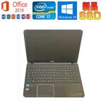 中古パソコン TOSHIBA dynabookT552 58HB PT55258HBMB Microsoft Office 2019 Core i7 3630QM 2.4GHz 8GB SSD128GB Blue-Ray 10キー Webカメラ