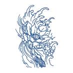  Jug a тату-наклейка лавсония неколючая ta палец на ноге GZ-123 2 неделя исчезать нет тату-наклейка поддельный ta палец на ноге макияж костюмированная игра 