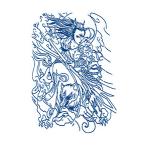  Jug a тату-наклейка лавсония неколючая ta палец на ноге GZ-127 2 неделя исчезать нет тату-наклейка поддельный ta палец на ноге макияж костюмированная игра 