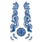  Jug a тату-наклейка лавсония неколючая ta палец на ноге GZ-235 2 неделя исчезать нет тату-наклейка поддельный ta палец на ноге макияж костюмированная игра 