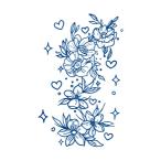  Jug a тату-наклейка лавсония неколючая ta палец на ноге GZ-400 2 неделя исчезать нет тату-наклейка поддельный ta палец на ноге макияж костюмированная игра 