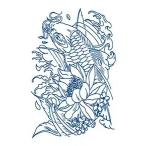  Jug a тату-наклейка лавсония неколючая ta палец на ноге GZ-429 2 неделя исчезать нет тату-наклейка поддельный ta палец на ноге макияж костюмированная игра 