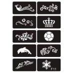  stencil наклейка F11 A4 картон несколько . рисунок искусство произведение лавсония неколючая ta палец на ноге для g Ritter ta палец на ноге для 