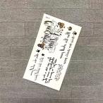  водонепроницаемый тату-наклейка X-406 поддельный ta палец на ноге макияж костюмированная игра 