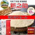 セール 安い 米 新之助 10kg 5kg×2 白米 令和7年産 新潟県産 農家直送 米10kg お米10kg 精米 ブランド米 大粒 もちもち 甘い 新潟 糸魚川 能生 送料無料