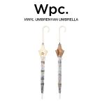 【Wpc】長傘 ビニール傘 ジャンプ式 沖昌之さんｘＷpc.プラスティックアンブレにゃん