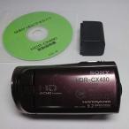 SONY Handycam HDR-CX480 ビデオカメラ ブラウン 良品 動作確認済み 1ヶ月保証付 動画撮影