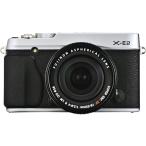 超美品 富士フイルム X-E2 ミラーレス デジタルカメラボディ シルバー FUJIFILM X-E2【ボディ（レンズ別売）】（シルバー／ミラーレス一眼