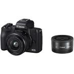 キヤノン EOS Kiss M ダブルレンズキット（ブラック） ミラーレス一眼