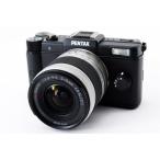 ペンタックス PENTAX Q 02 ブラック レンズキット 美品 超小型ボディ SDカードストラップ付き <プレゼント包装承ります>